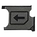 Produktbild Mikro Sim-Karte Tray Schlitten Halterung Slot Ersatzteil für Sony Xperia Z L36h LT36h Lh36i C6603 C6602 C6606 Schwarz MMOBIEL