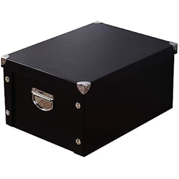 Leitz, Große Aufbewahrungs- und Transportbox, Schwarz, Mit Deckel, Für