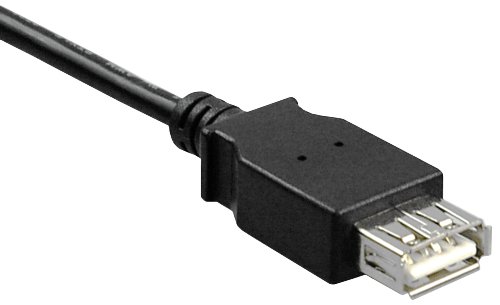 mumbi USB Verlängerung – USB 2.0 Verlängerungskabel A/A 1 Meter / USB A Stecker an USB A Kupplung - 5