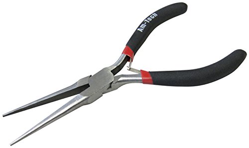 Am-Tech mini Extra Long Nose Plier mit Spring, B3187 Am-Tech mini Extra Long Nose Plier mit Spring, B3187