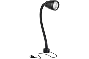 XUNDE 5W 220V LED Flexible Forte Magentique Lumière/Machine Travail Lumière/Fraisage CNC Équipement Outil Lampe (220V)