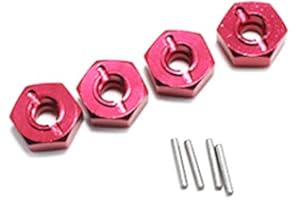 Fransande für Wltoys 144001 1/14 RC Auto Ersatzteile Metallkombinator, Rot