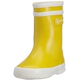 Innensohle:Textil Decksohle Aigle Unisex-Kinder Baby Flac Gummistiefel, Gelb (Yellow/White 6), 27 EU