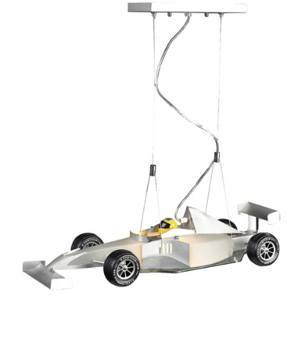 Preisvergleich Produktbild Heitronic Pendelleuchte Racer, Metallisch, Glas / Metall, 27547