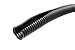 Produktbild Wellrohr geschlitzt, 23 mm x 28 mm, 10 Meter, schwarz, flexibel geschlitztes Kabelschutzrohr für TV und Audio