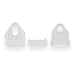 Produktbild 10 Stück Tecofix/Klemmöse MINI transparent Klemmhalterung Clip für Stoffe/Molton