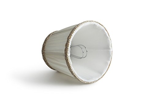 Splink 2pcs Lampenschirm Clip-On E12/E14 Organza Stoff Wandlampe Tischlampenschirm Modern Stil 100*125*110mm - 2