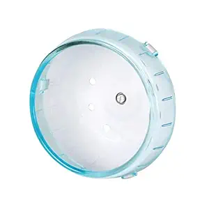 Goldeal 4.7 Inches Silent Hamster Wheel, Hamster Toys for Hamster Cage, Super Mute Spinner Exercise Running Wheel for Hamsters, Gerbils, or Mice (Blue)