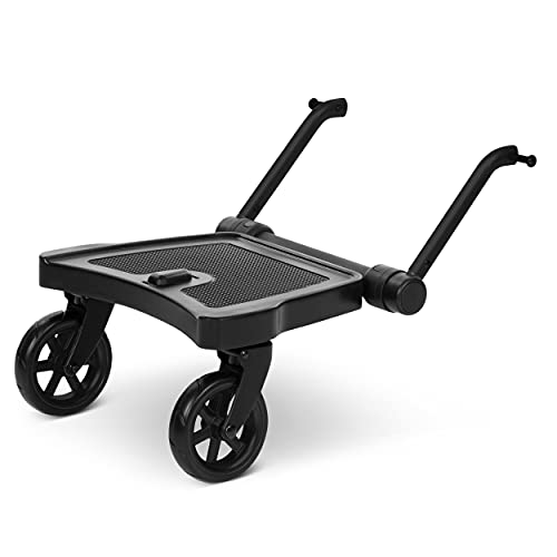Kiddie Ride On 2 ABC Design - per passeggini - fino a 20 kg - Colore: nero