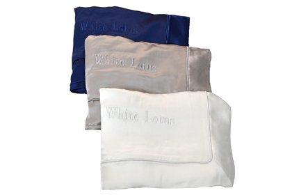 White Lotus Anti Aging -Anti-Aging Seide Kissen Fall – Einfarbig, Perlgrau – Ein Muss Für Den Schönheitsschlaf – Beugt Falten Und Haartransplantationen Vor – 100 % Seide – Oxford Stil-19 Momme- Hält 1 Jahr - 4