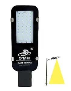 DMAK Multi Traders 24Watt Waterproof Grey Body Led Street Light for Outdoor Purposes (Warm White, Pack of-1)