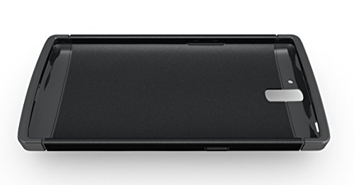 OnePlus One Funda  TUDIA ultra delgado LITE TPU caso de parachoques de protecci  n Funda Carcasas para OnePlus One  Negro 