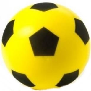 20cm Indoor Football YELLOW Soft Sponge Foam Outdoor Kids Fun Play Game Gift Match Light Weight Children Soccer Team Toys Classic