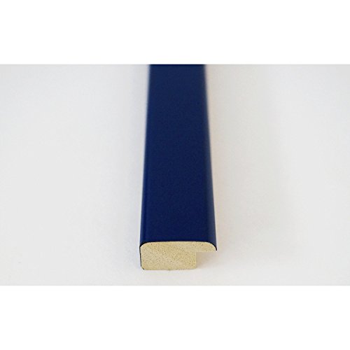 Spiegel Wandspiegel Badspiegel – Hannover 2,4 – Blau – 200 Größen zur Auswahl – handgefertigt – 40 x 50 – FM – Modern, Vintage - 5