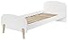 Produktbild Vipack Kiddy Einzelbett, Liegefläche 90 x 200 cm, Holzwerkstoff, weiß, 205 x 94 x 72 cm
