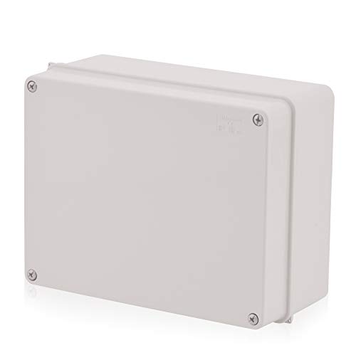 Preisvergleich Produktbild Kunststoffgehäuse Installationsgehäuse Leergehäuse Industriegehäuse 240x190x110mm, Verteilerkasten, Abzweigdose, Schaltschrank JS7680