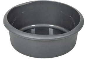 Addis Round Washing Up Bowl (One Size) (Metallic Black)