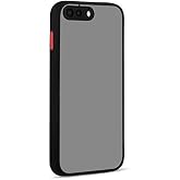Spia Apple iPhone 8 Plus - 7 Plus ile uyumlu Kılıf Siyah Ossa Kapak Orijinal Esnek Dayanıklı Darbe Karşıtı Koruyucu Yeni Nesi