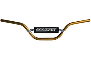 Guidon avec barre - GUNSHOT - diam. 22mm - Or - Dirt Bike