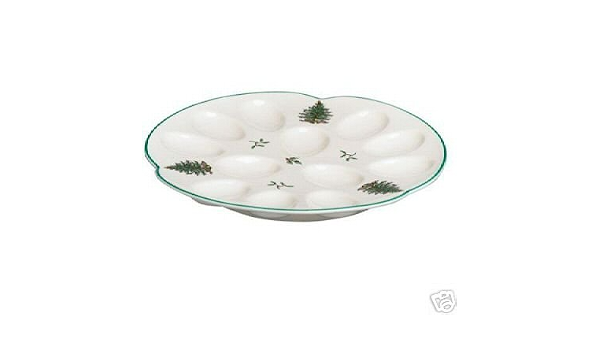 christmas deviled egg plate