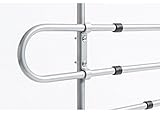 Kleinmetall SafetyStar SU1 Universall Gepäckgitter / Hundegitter / Schutzgitter (Silber) - 2