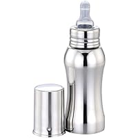 Beautiq Baby Collections Stainless Steel Baby Feeding Bottle 300ml Capacity Easy to Hold Design