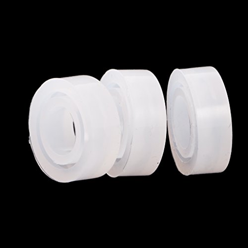 Gazechimp 3 Stück Sortiert Runde Diy Handwerk Silikon Ring Schimmel Schmuck Basteln Gießform Machen Handwerk – Farbe 2, 16mm，16.6mm，17mm - 9