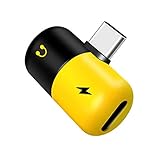 Typ-C-Ladeadapter und Audio-Klinkenstecker für Kopfhörer, einfach an das Gerät anschließen und Musik hören und in jeder Szene, Reise, Fitnessstudio, Büro und anderen täglichen Gebrauch laden.