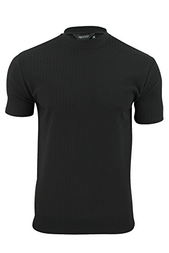 Xact Clothing - Camiseta - Manga Corta - para Hombre Negro Negro Small