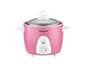 Panasonic SR-G06 DPK 300-Watt Automatic Cooker, 0.3 Kg, Pink