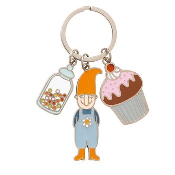 Preisvergleich Produktbild Räder Schlüsselanhänger Zwergenglück Siegfried Safran