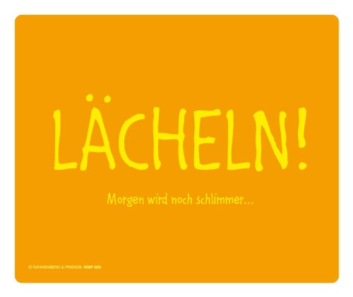 Preisvergleich Produktbild Maus-Pad "Lächeln! ."