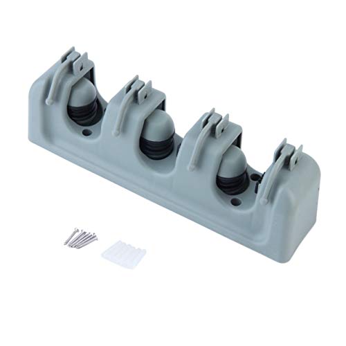 Preisvergleich Produktbild Heraihe ABS kunststoff Multifunktionale Kitchen Organizer Wandregal Montiert Aufhänger Küche Lagerung Mopp Pinsel Besen Organizer Halter Werkzeug