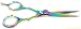 Produktbild Haarschneideschere Titanium Color für Linkshänder 5,5 (14cm)