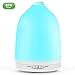 Produktbild Aroma Diffuser 120ml Luftbefeuchter Ultraschall Vernebler Raumbefeuchter Elektrisch Duftlampe Öle Diffusor mit 7 Farben LED für Babies Kinder Haus Yoga Büro usw