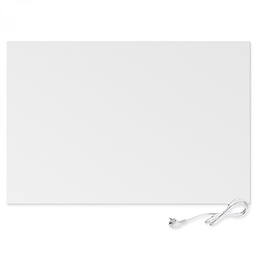 Viesta H900 Infrarotheizung Carbon Crystal (neueste Technologie) Heizpaneel Heizkörper Heizung heating panel ultraflache Wandheizung Weiß – 900 Watt - 2