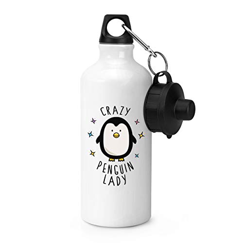 Gift Base Crazy Penguin Lady Sports Bottle Gift Base Crazy Penguin Lady Sports Bottle