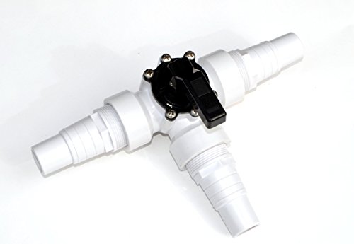 Pool Bypass Set für Ø 32 mm Schlauch | 13-teilig | Poolheizung | Solarheizung | geeignet für Wärmepumpe - 4