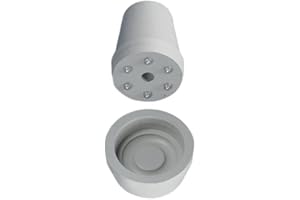 SUNDO HOMECARE GMBH Krückenkapsel mit Spikes, grau 16mm, Zubehör für Gehstöcke und Unterarmgehstützen