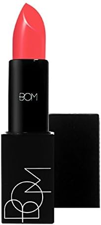 BOM My Lipstick #805 Light Coral, Long Lasting Strong MLBB Coral Matte Lipstick Velvet Texture