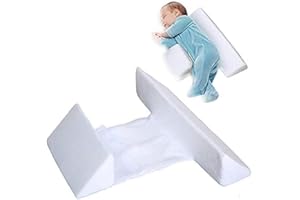 AOKLEY Cuscino Laterale Paracolpi Foam Bambino Riduttore Cuneo Universale,Regalo Neonato (grigio)