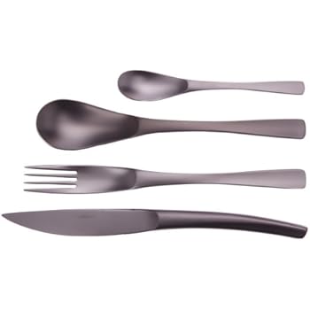 Coffret à Poisson Guy Degrenne 24 Pièces En Inox – Style Art Déco, Finition Brillante, Fabrication Française