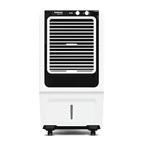 Hindware Snowcrest Arctic 90 Liter Inverter Compatible Desert Air Cooler With Honeycomb Pads (Black & White)
