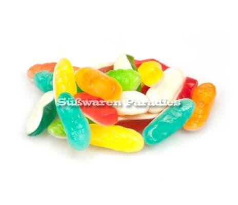 Preisvergleich Produktbild Fruchtgummi Turnschuhe mit Schaumboden Menge:300g