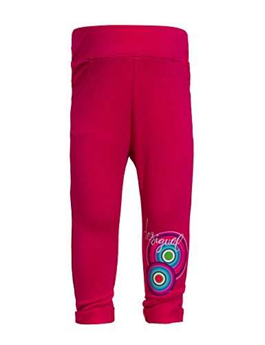 Desigual Baby-Girls Montse Leggings, Pink (Fuchsia Rose), 9-12 Months (Manufacturer Size:12 Months)