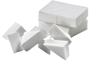 JOY STORE TOY-STORE 10 pezzi di spugne per make up. Spugnette monouso per trucco viso e nail art. Spugnette triangolari per polvere, mascara, crema e fondotinta.