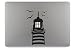 Produktbild Leuchtturm Apple MacBook Notebook Laptop Tablet Aufkleber Skin Decal Sticker Vinyl