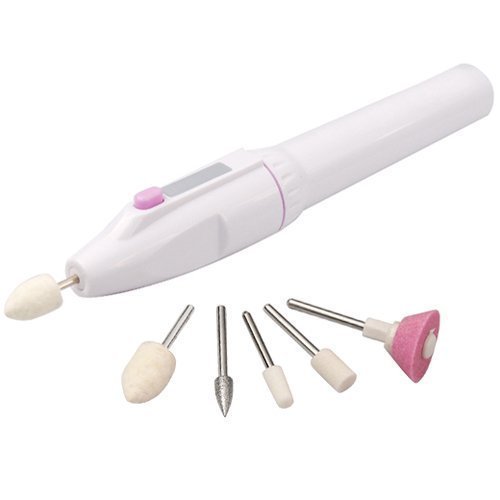 Accessotech Electric Manicure and Pedicure Beauty Nail Art Care File Polish Drill Tool Set