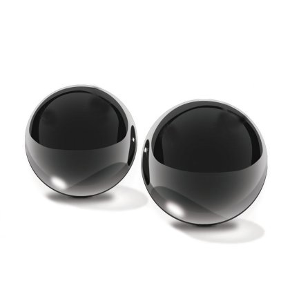 Preisvergleich Produktbild GLASSVIBRATIONS Liebeskugeln phantom schwarz Ø 3,0cm