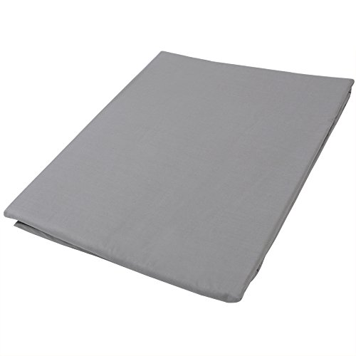 WOLTU BW5002dgr Tagesdecke Bettüberwurf Sofaüberwurf , Betttuch Bettlaken ohne Gummizug , Decken Überwurf Plaid , 100% Baumwolle , 210×240 cm , Dunkelgrau - 2
